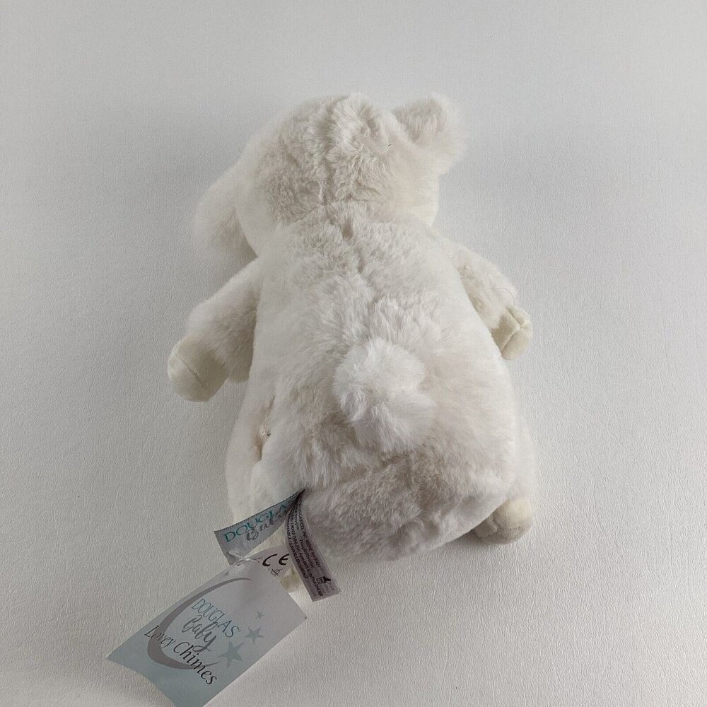 Douglas Baby Lovey Chimes Lamb 9" Plush Stuffed Animal Toy Chime Rattle Sheep - Picture 7 of 8